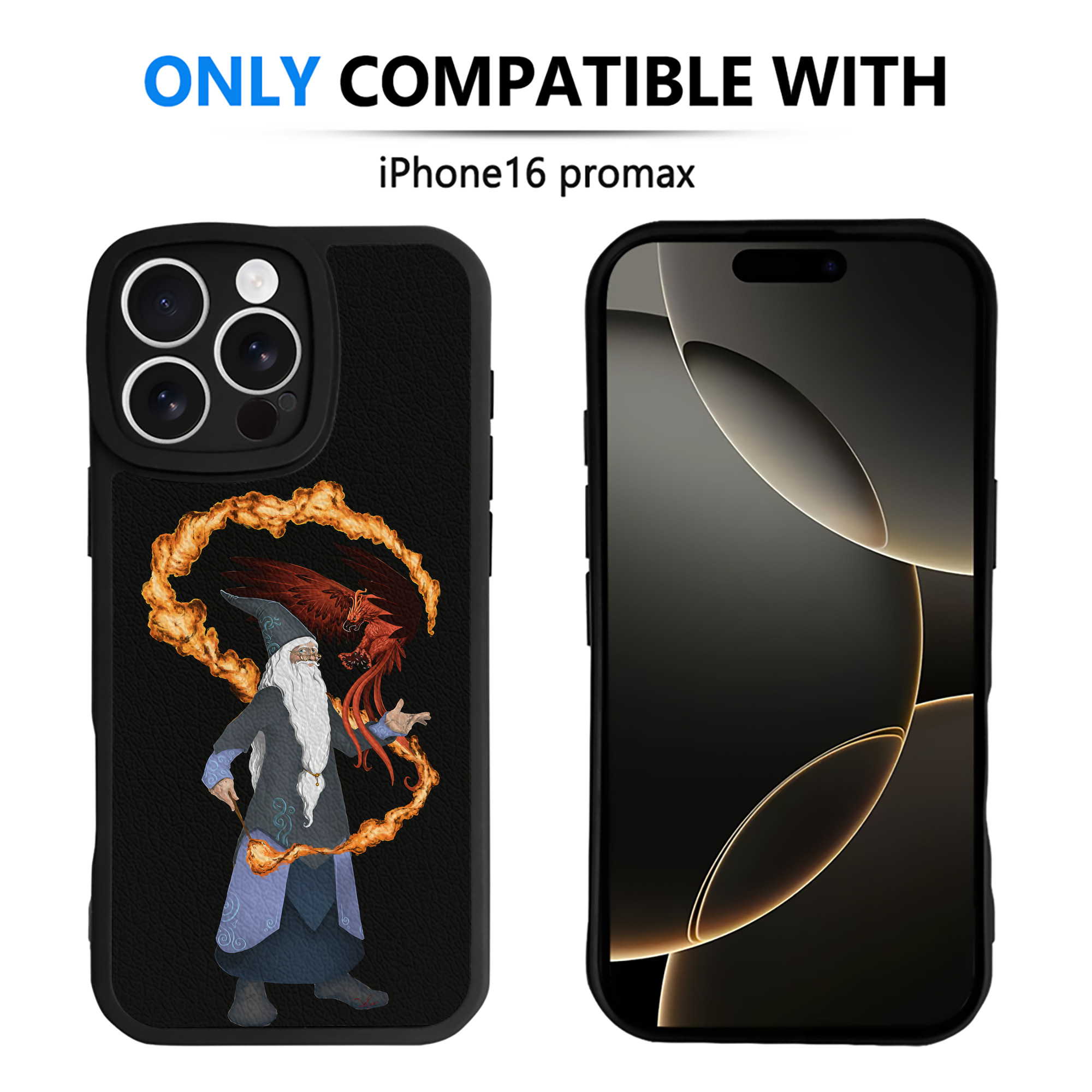（画像用） Harry Potter ハリー・ポッターシリーズ 【iPhone 16シリーズ対応】シリコンスマホケース（レザー調） 材質：シリコン